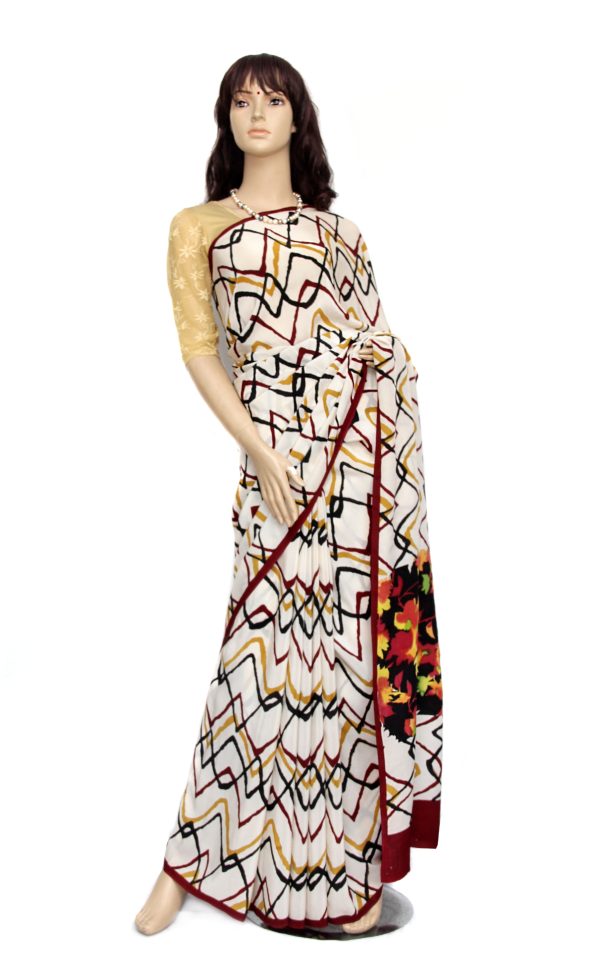 Crepe Saree